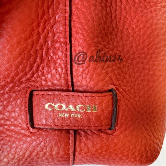 Coach Legacy Dream Drawstring Pebble Leather Bag - Picture 7 of 16